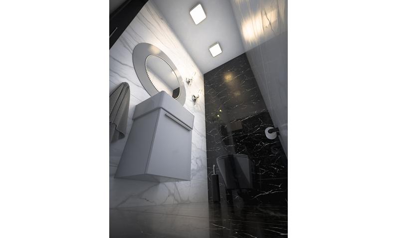 oświetlenie wc łazienki marmur 
